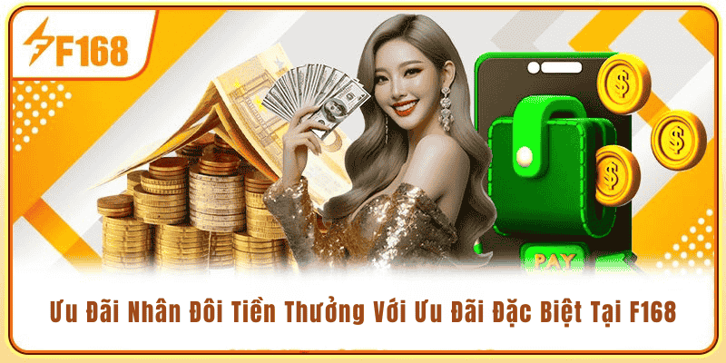 Ưu Đãi Nhân Đôi Tiền Thưởng Với Ưu Đãi Đặc Biệt Tại F168 4 Ưu Đãi Nhân Đôi Tiền Thưởng Với Ưu Đãi Đặc Biệt Tại F168