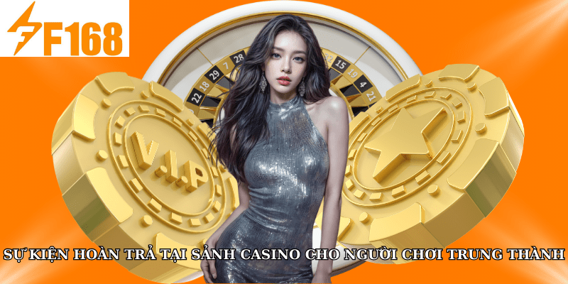 Ưu Đãi Độc Quyền Cho Người Dùng IOS Chơi Tại F168 6 Sự kiện hoàn trả tại sảnh casino cho người chơi trung thành